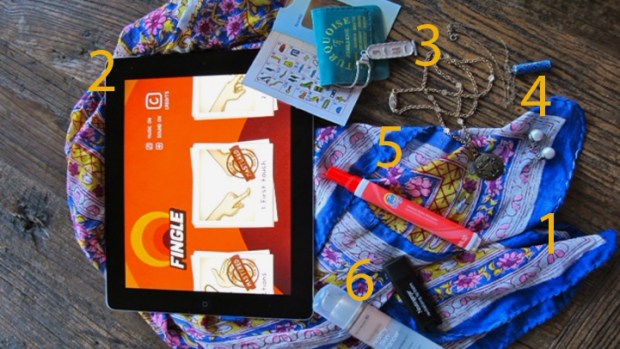 Purse Purge: Vintage Buyer Carries Tide Sticks, Printed Scarves