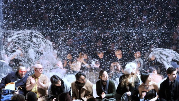 One Shot: A Snowy Runway at Lacoste