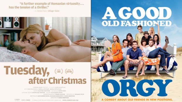 New on Home Video: It's the "Tuesday, After Christmas"--Who's Up for "A Good Old Fashioned Orgy"?