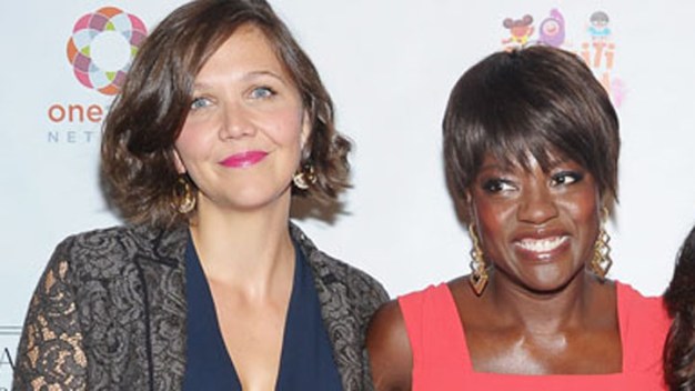 Maggie Gyllenhaal and Viola Davis on "Won't Back Down"
