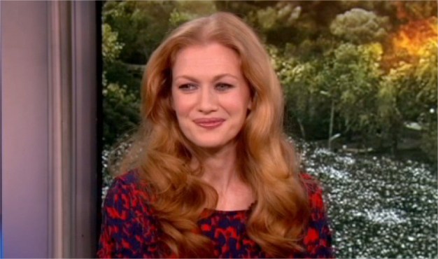 Mireille Enos on "World War Z"