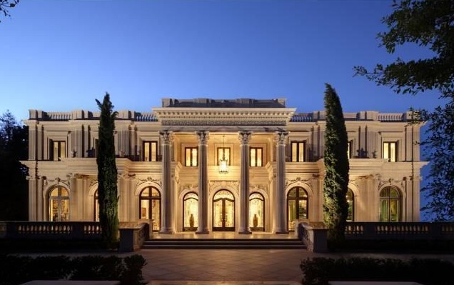 Inside a $55M French-Style Super Mansion in Beverly Hills