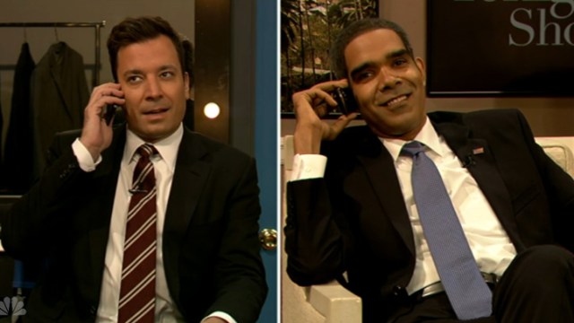 Fake Obama Calls Fallon After Leno Appearance