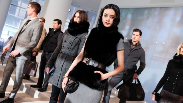 It's Back To Black For Banana Republic Fall 2012