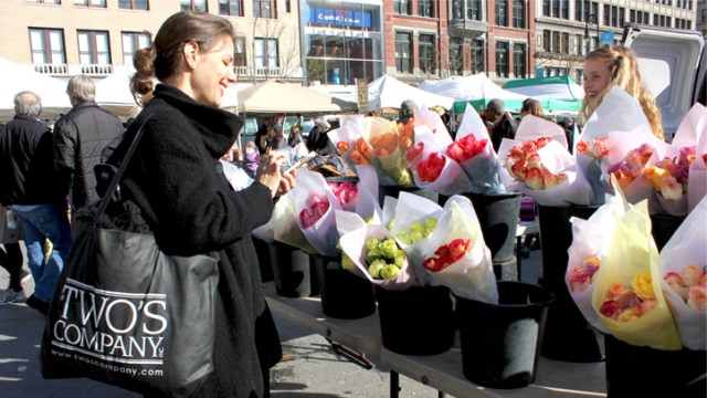 Inspiration Spots: Mina Stone Finds Inspiration at the Union Square Farmer's Market