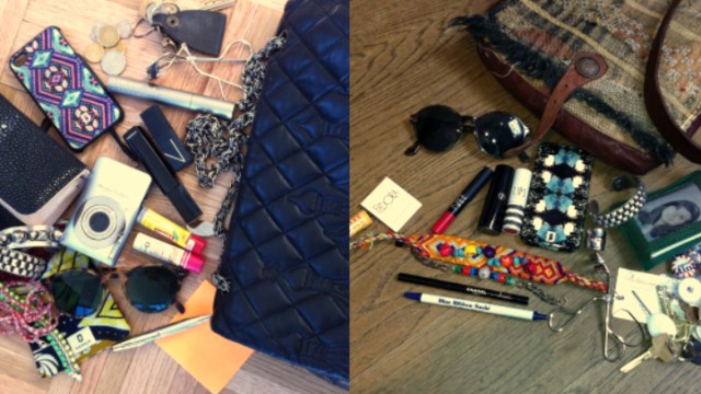Purse Purge: Dannijo Sisters Pack Matchbooks, Eyelash Curlers