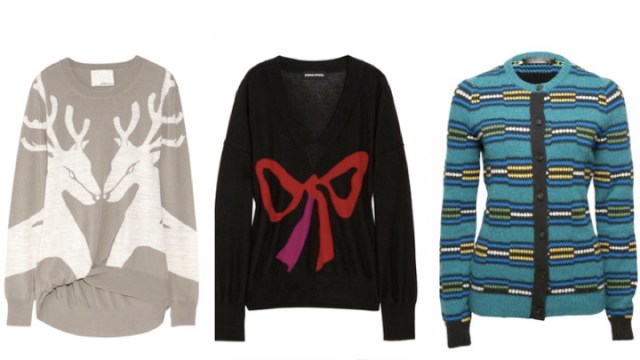 The Ugly Holiday Sweater Goes Haute
