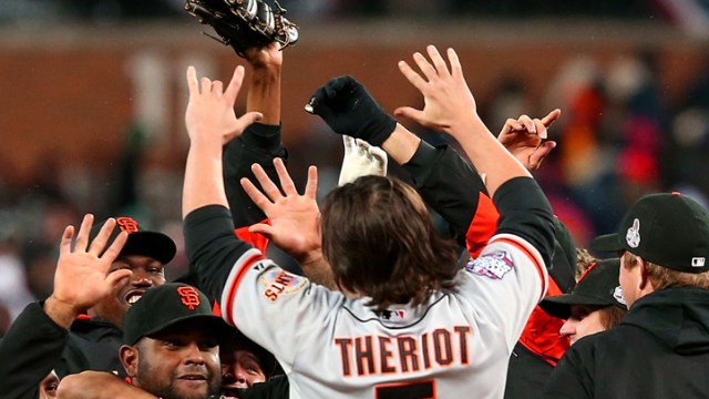 Giants Celebrate World Series Win