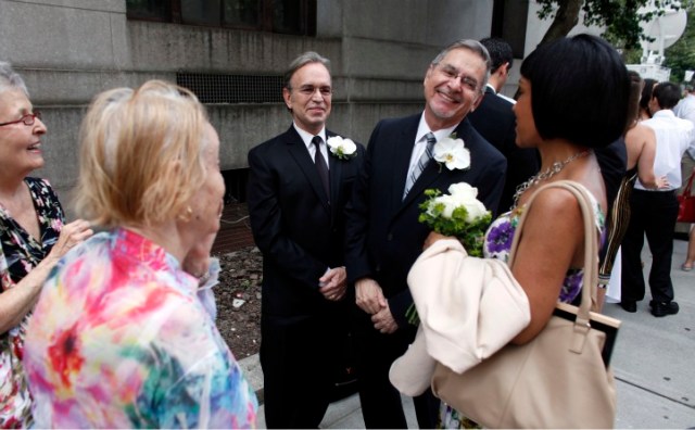 Gay Couples Wed on First Day Same-Sex Marriage Is Legal