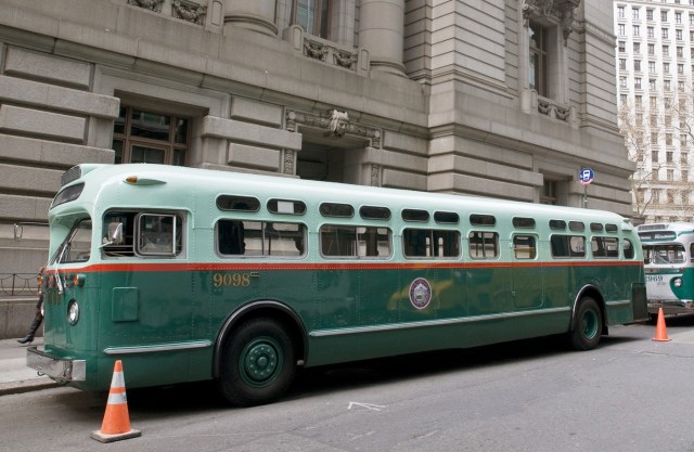 MTA Rolls Out Vintage Buses for the Holidays