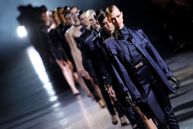 Paris Dispatch: Karlie Kloss Re-Emerges, Model Stumbles at Anthony Vaccarello