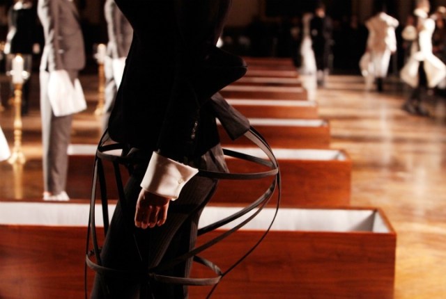 Thom Browne Stages A Fashion Funeral For Fall