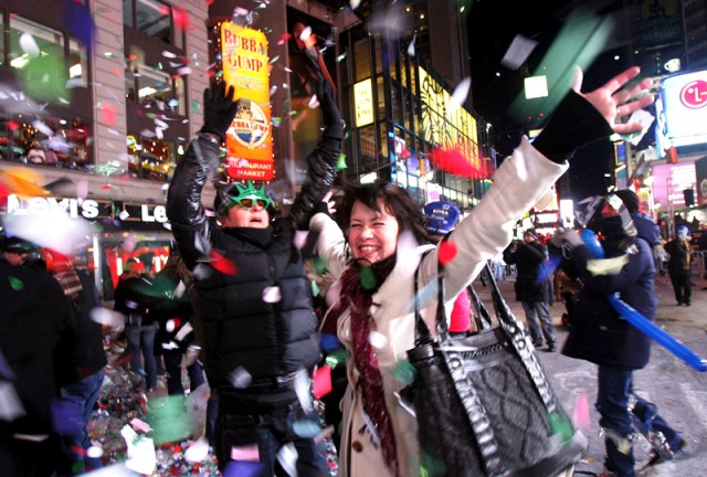 A Decade of New Year's Eve in Times Square