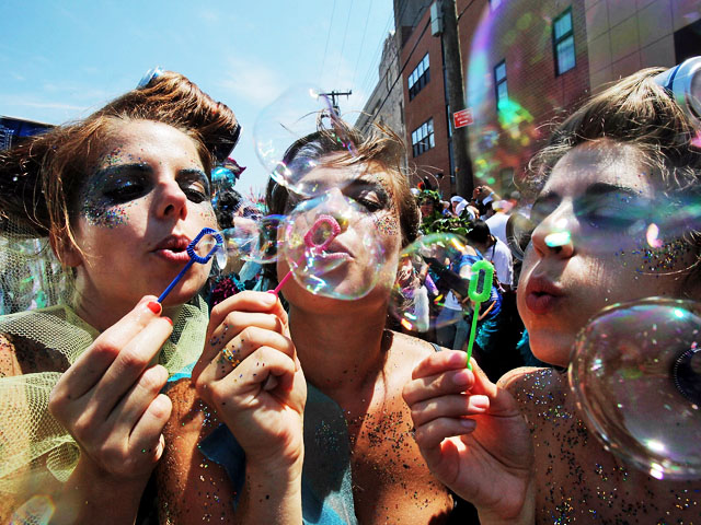Sea Creatures Flock to Coney's Mermaid Parade '10 