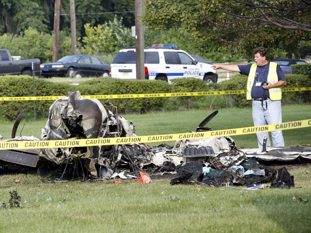 Small Plane Crashes Near Teterboro