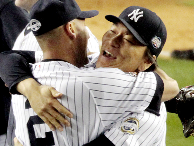 Photos: The Yankee's Champagne-Soaked Celebration
