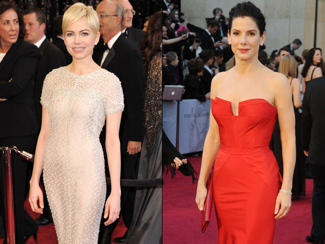 Oscars Trend Watch: Neutrals Versus Scarlets