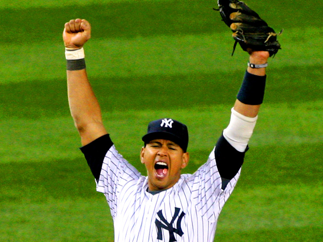 Dramatic Photos: Yanks Celebrate World Series Return