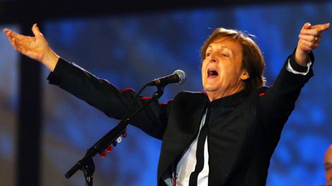 Paul McCartney Kicks Off 