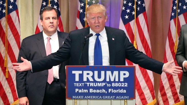 Christie: 'I wasn't being held hostage' at Trump event