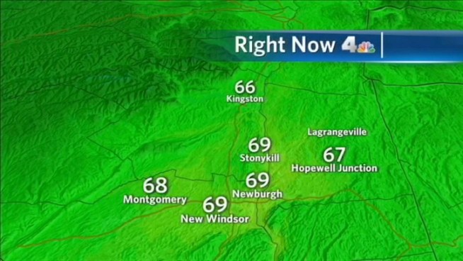 It hit 70 in parts of the tri-state today, but it should cool down by tomorrow.