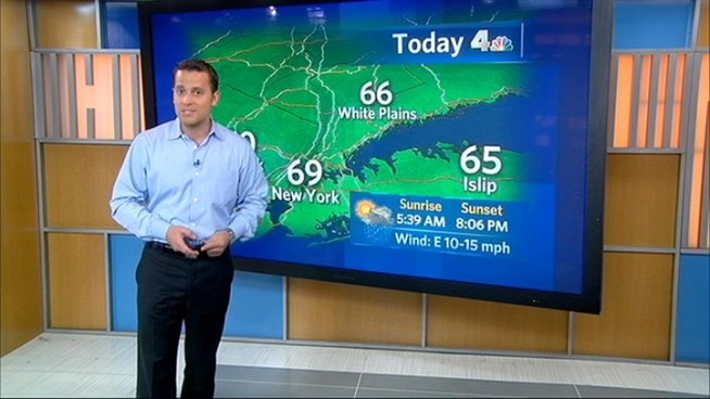 From meteorologist Raphael Miranda.