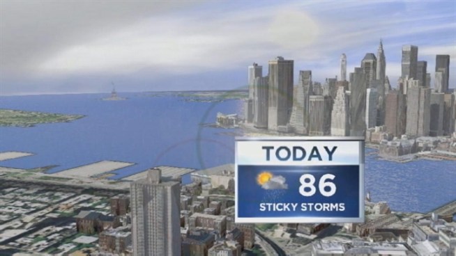 Raphael Miranda's late morning forecast for Sunday, July 15.