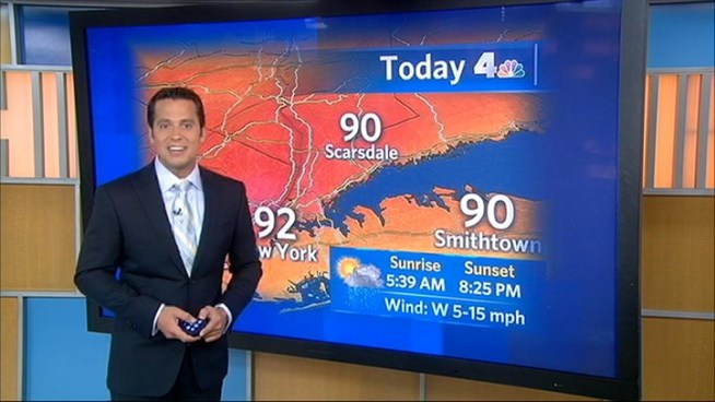 From meteorologist Raphael Miranda.