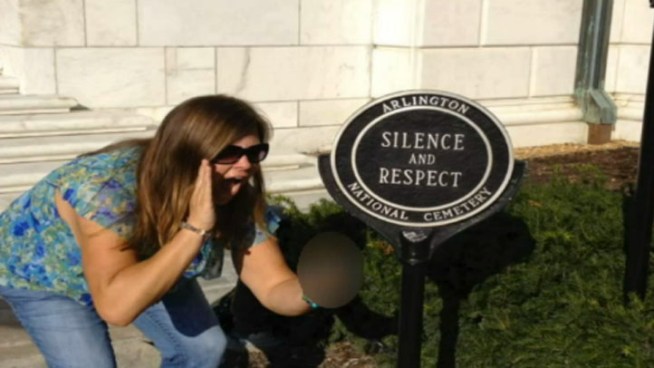 Erika Gonzalez reports on a controversial photo that sparked a facebook firestorm and could cost a woman her job.
