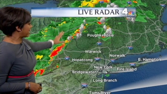 Parts of the area may see some extreme weather, and the heat continues throughout the evening. There's still a chance of some rain through Wednesday. Janice Huff has the forecast.