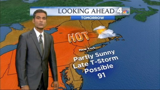 Chris Cimino's forecast for Friday, July 13.