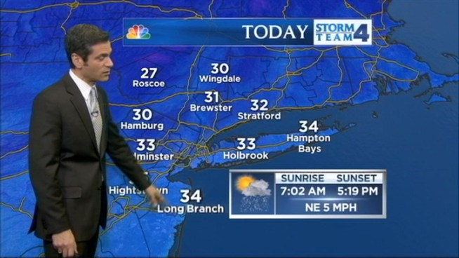 Chris Cimino's morning forecast for Tuesday, February 5.
