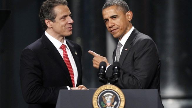 The president was in Albany Tuesday to meet with Gov. Andrew Cuomo and to introduce his new to-do list for Congress. Melissa Russo reports.