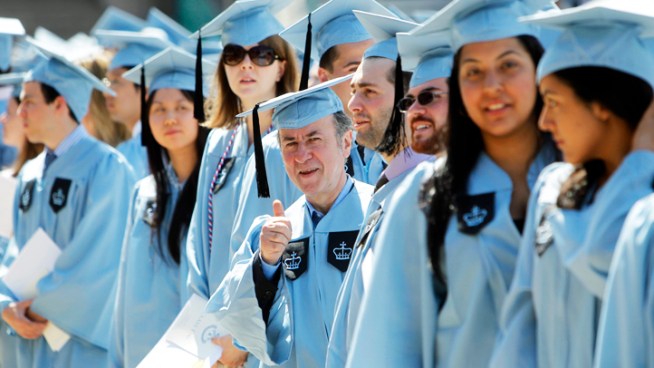 After 12 years of studies, Columbia University janitor Gac Filipaj has earned a bachelor's degree in classics. It comes after years of studying late into the night in his Bronx apartment, where he'd open his books after his night shift at the Ivy League school. After the commencement ceremony Sunday, the 52-year-old refugee from war-torn Yugoslavia went right back to work with a broom and dustpan.