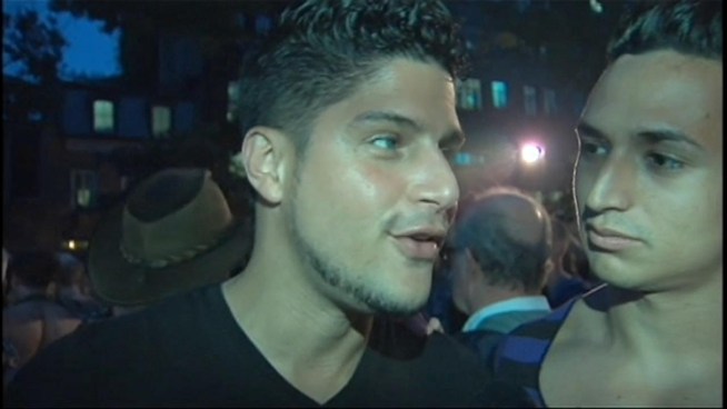 After years of waiting and lobbying, same sex couples in New York react to news they can now legally wed.