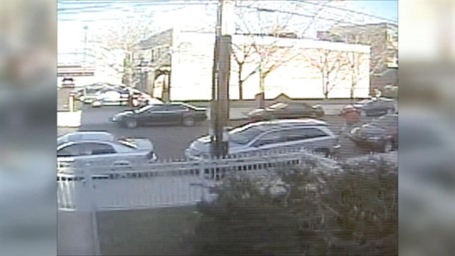 Police released video on Sunday of the two suspects they believe are responsible for Friday's triple shooting in Canarsie, Brooklyn.