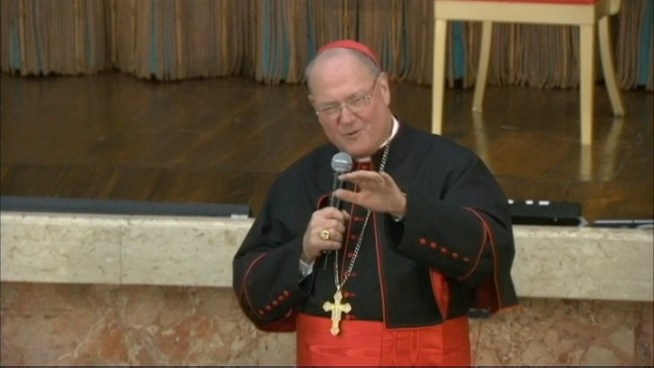 Archbishop of New York, Cardinal Dolan, spoke about the new pope and the experience of participating in the papal conclave at a press conference Wednesday.