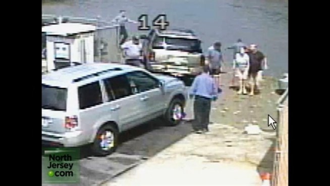 The woman who drove her vehicle into a New Jersey river by accident as she left a car wash calls the men who jumped into the water to rescue her 