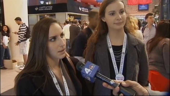 300 Hofstra students won tickets to the debate through a lottery. More than 6,500 had submitted their names in hopes of getting a coveted seat to the showdown. But the excitement can be found everywhere on campus. News 4's Greg Cergol reports.
