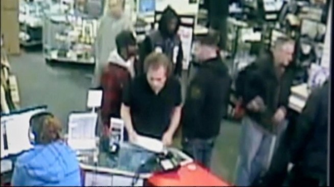 Surveillance video captures parishioners busting a group of burglars who stole from their church. They were trying to sell the goods at a local store. Long Island reporter Greg Cergol has the case of divine coincidence.