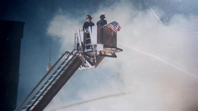 Pei-Sze Cheng spoke with a former NYPD captain who is revealing the photos he was given by a photographer taken in the days after 9/11.  