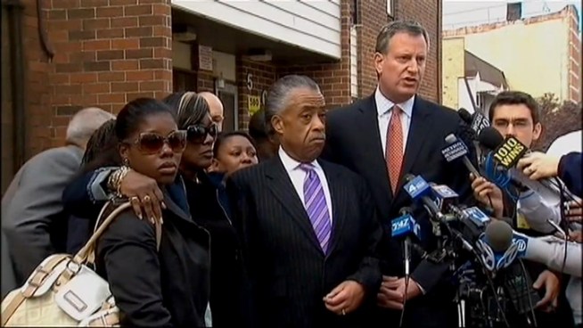 Several days after a woman was gunned down in the Brownsville neighborhood, community leaders came together to demand an end to the violence.  News4's Pei-Sze Cheng reports.