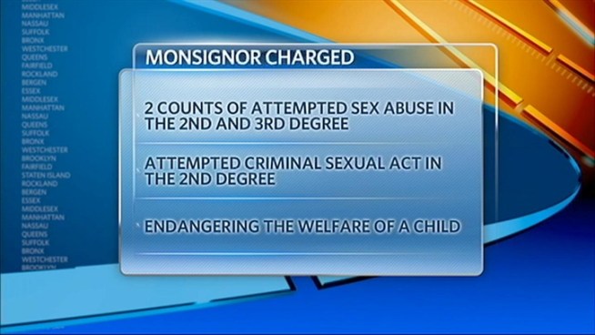 A Brooklyn Monsignor faces charges of child sex abuse charges.