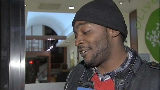Deliveryman now fired for being caught in the act.