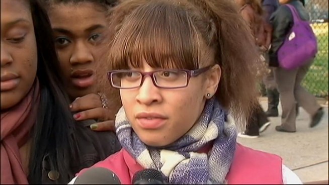 Panic and chaos erupted inside a Bronx high school on Monday when someone discharged a can of pepper spray.  Roseanne Colletti reports.
