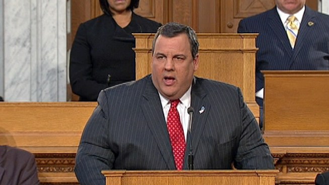 In his state of State, Gov. Chris Christie says Hurricane Sandy took a big toll on the state's economy and the government will play a big role in rebuilding. Brian Thompson reports.