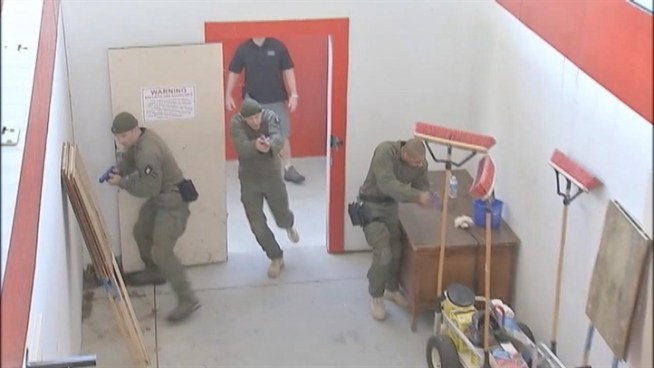 Intelligence officers work around the clock for security preps ahead of the 10th anniversary of 9/11. Jonathan Dienst takes a look inside a WMD command post.