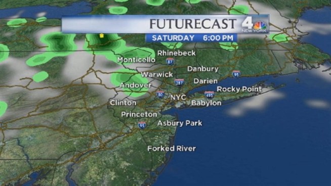 Raphael Miranda's forecast for Saturday, August 4.
