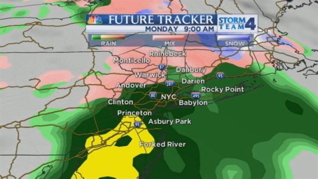 Chris Cimino's early morning forecast for Monday, February 11.