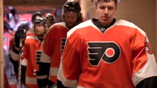 After suffering a series-ending loss to the Devils, Flyers players speak on the disappointing end to their season.